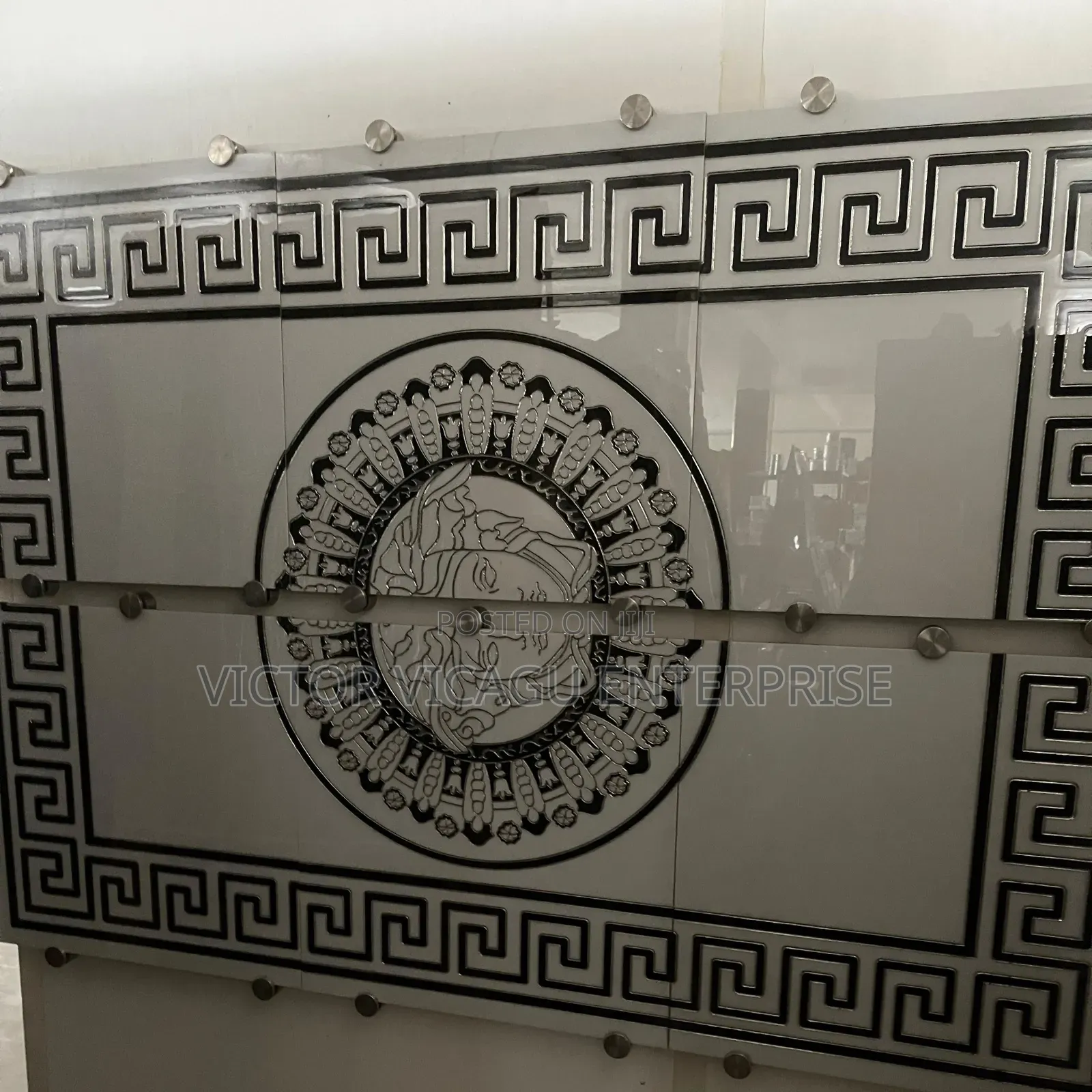6pcs Center Decor Tiles