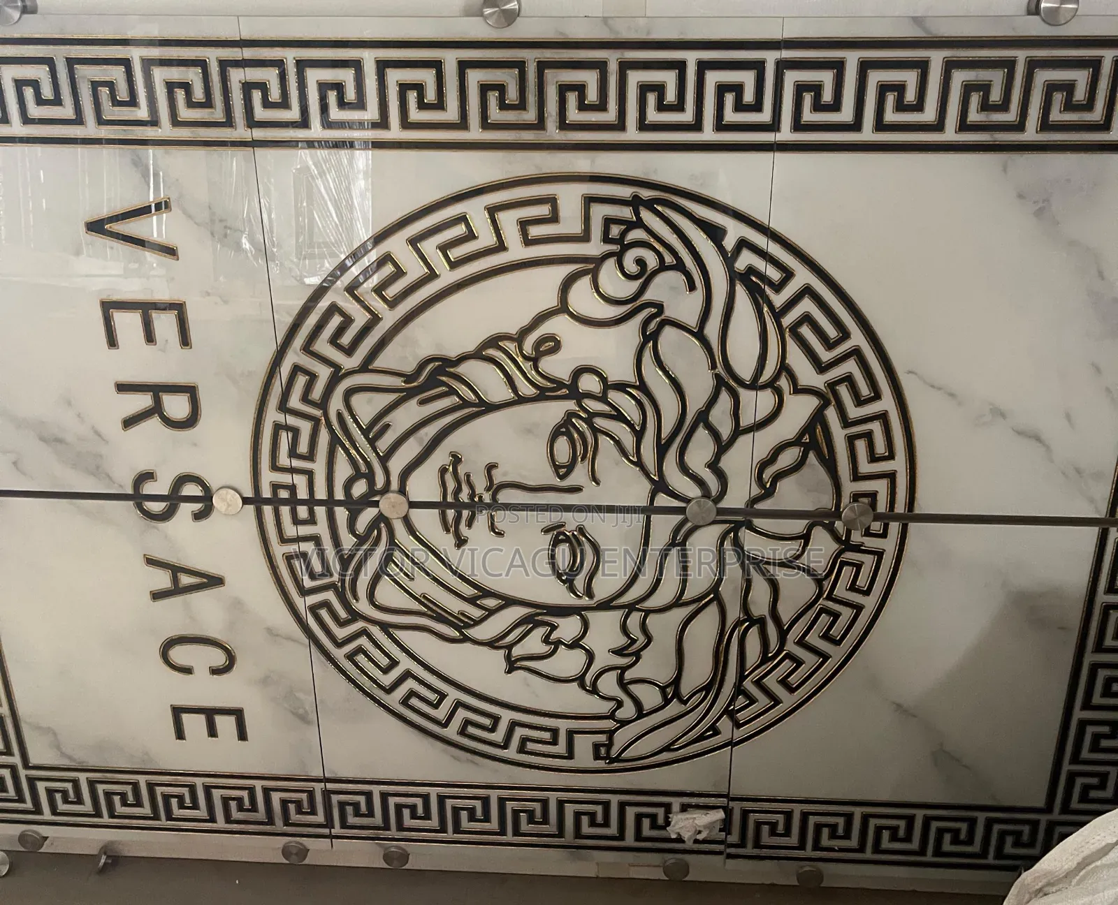 6 PCS Center Decor Tiles Versace