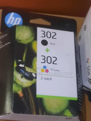 Original Hp 302 Black Colour Ink