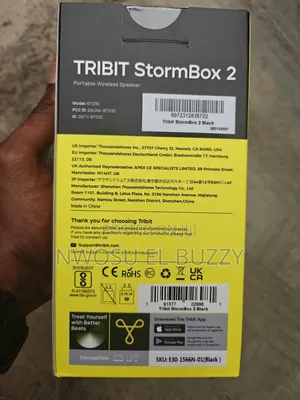 Tribit Stormbox 2 Bluetooth Speaker With 34w 360°