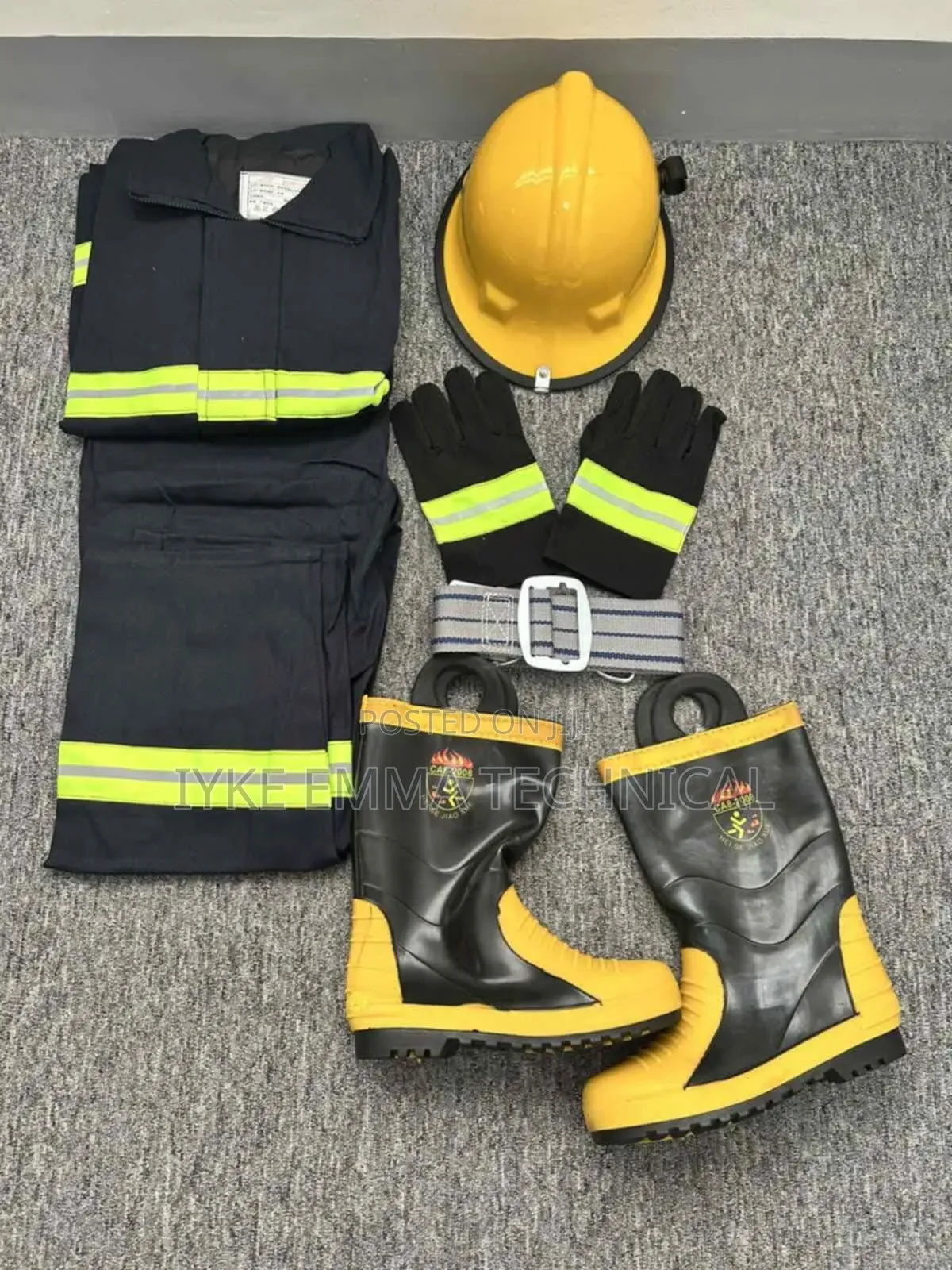 Fireman's Suit Set