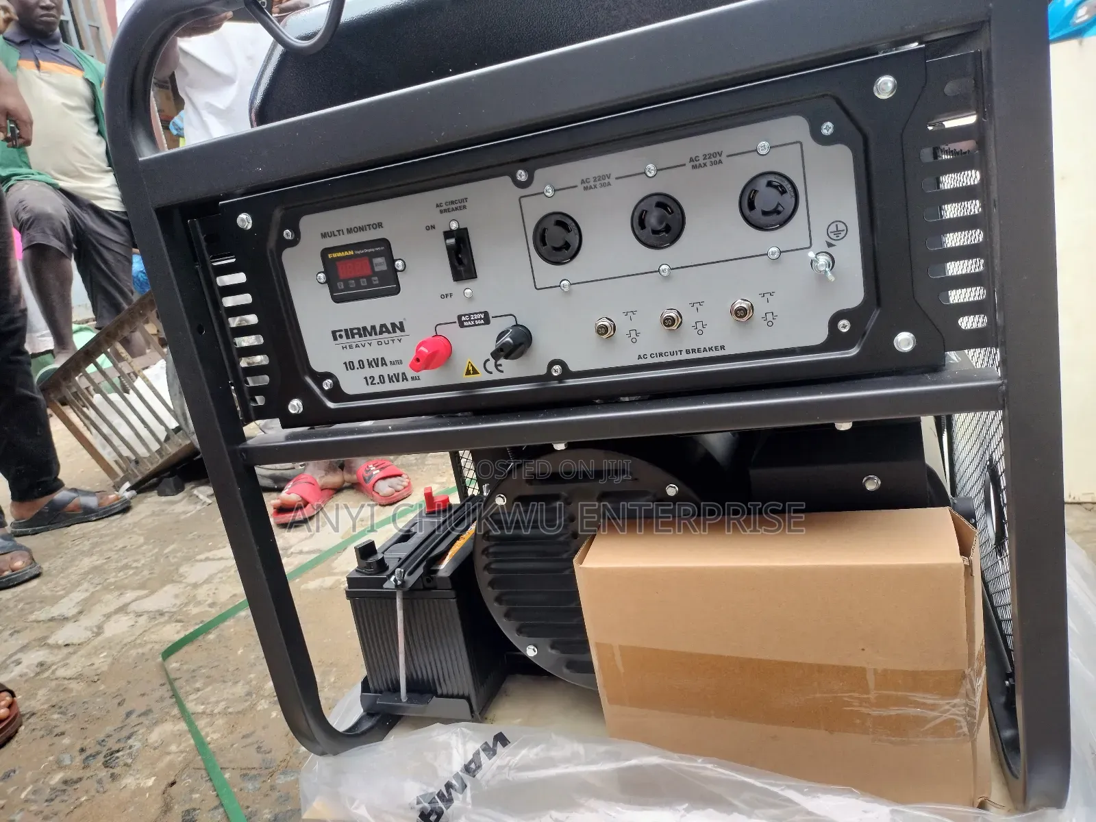 Industrial Basic Double Cylinder 12kva