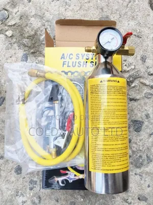 Complete Flushing Kit For Automobile A/C System