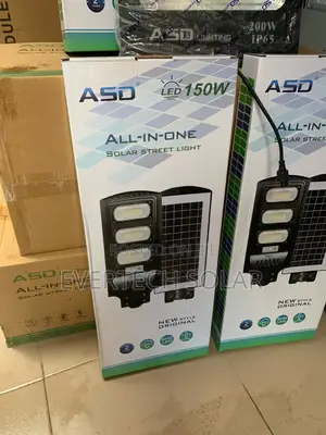 Asd 150 Watts All In One Plastic Solar Street Light