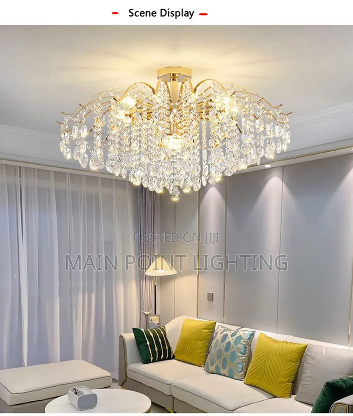 Nordic Crystal Chandelier