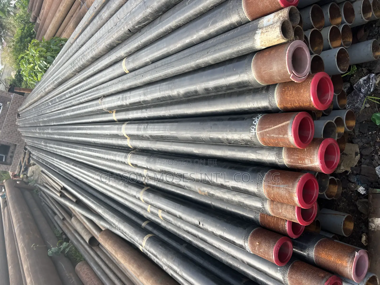 Seamless Carbon Steel Pipe Coated 6” Sch 80