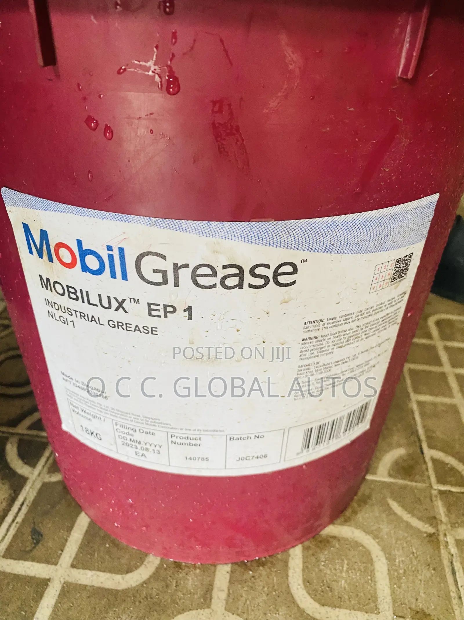 Original Mobile Grease E1 Lighter