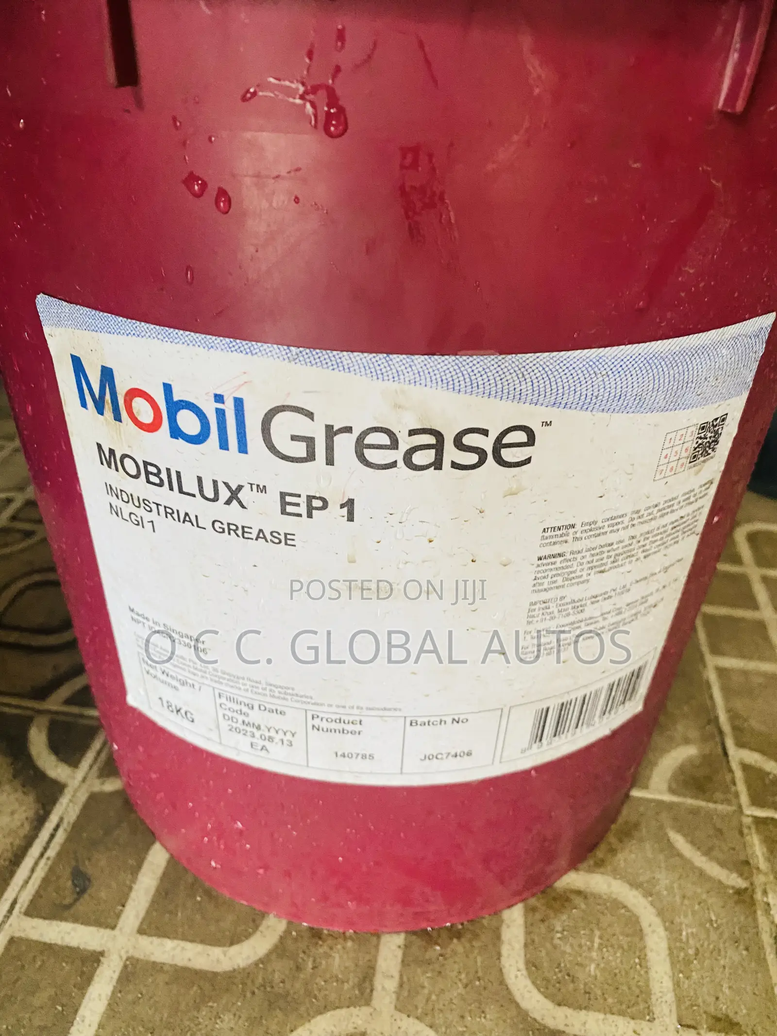 Original Mobile Grease E1 Lighter