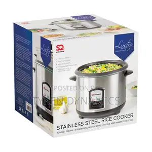 Lustro Rice Cooker With Steamer 2.8l - 1000w