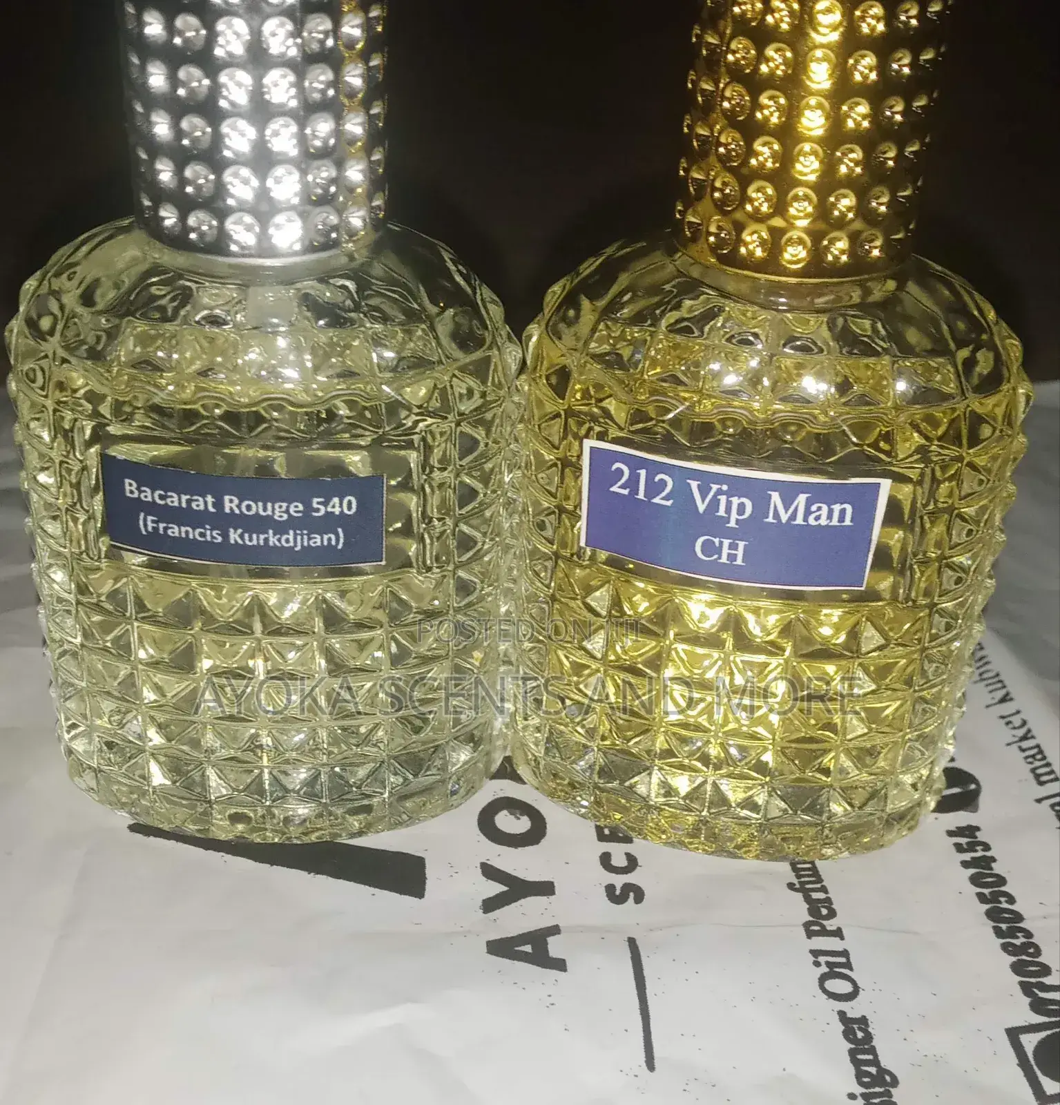 Undiluted Oil Perfume