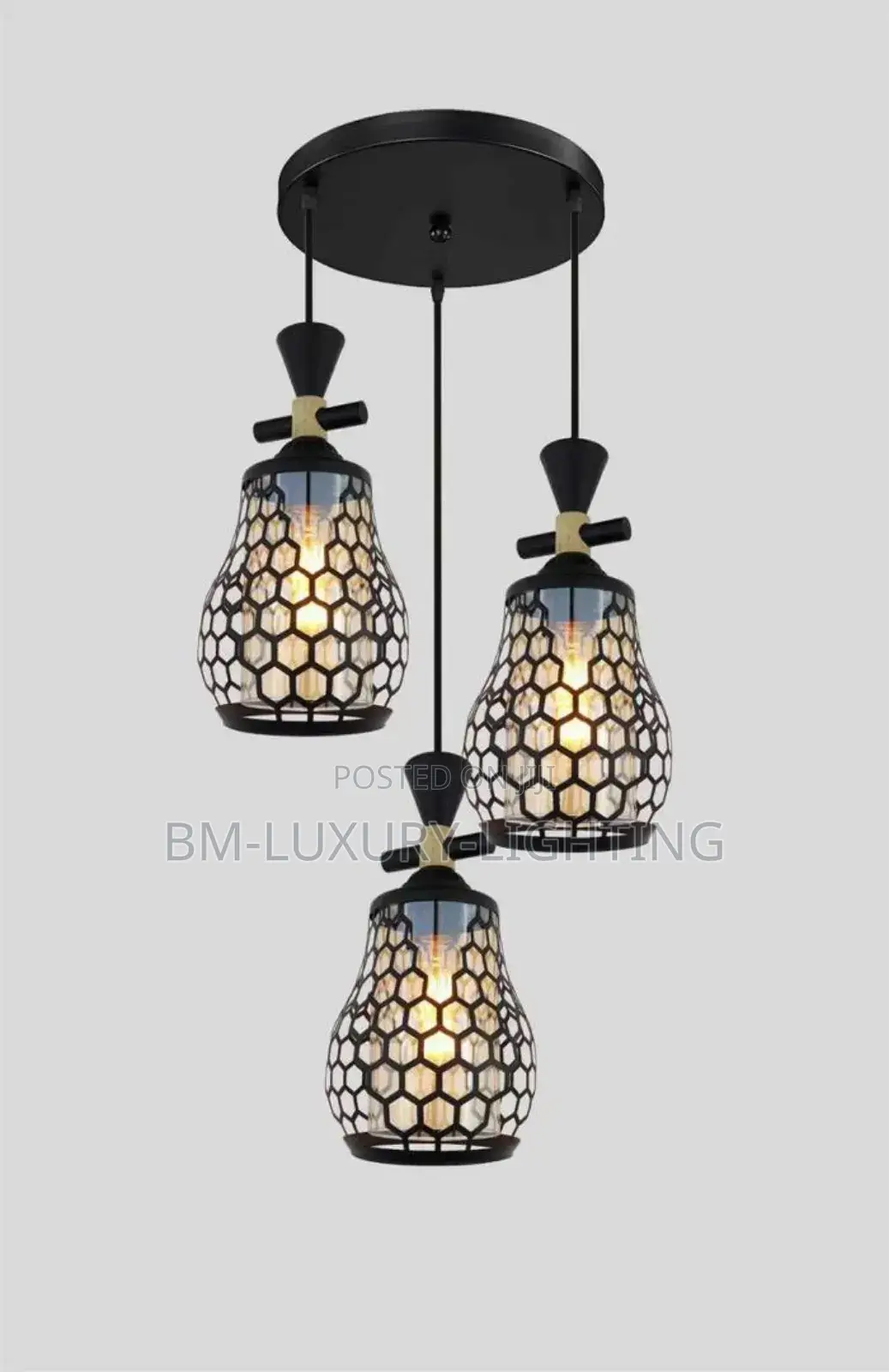 Single 3 in 1 Pendant Chandelier