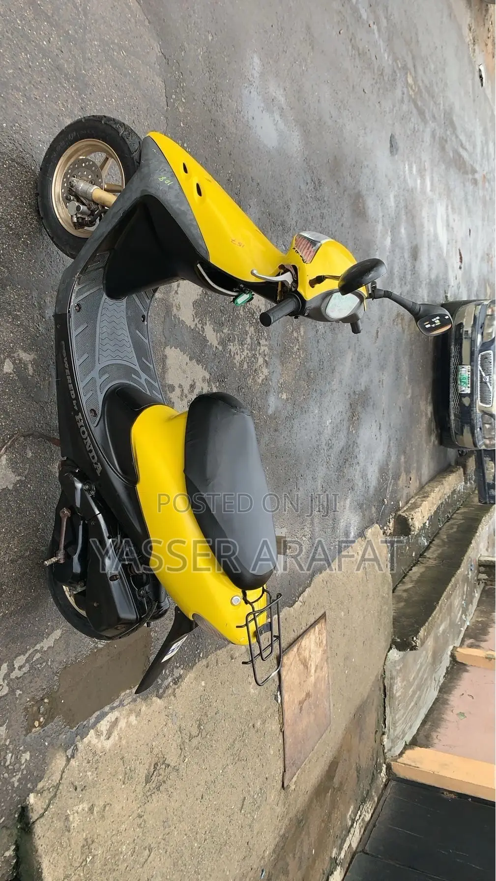 Honda Dio 2024 Yellow