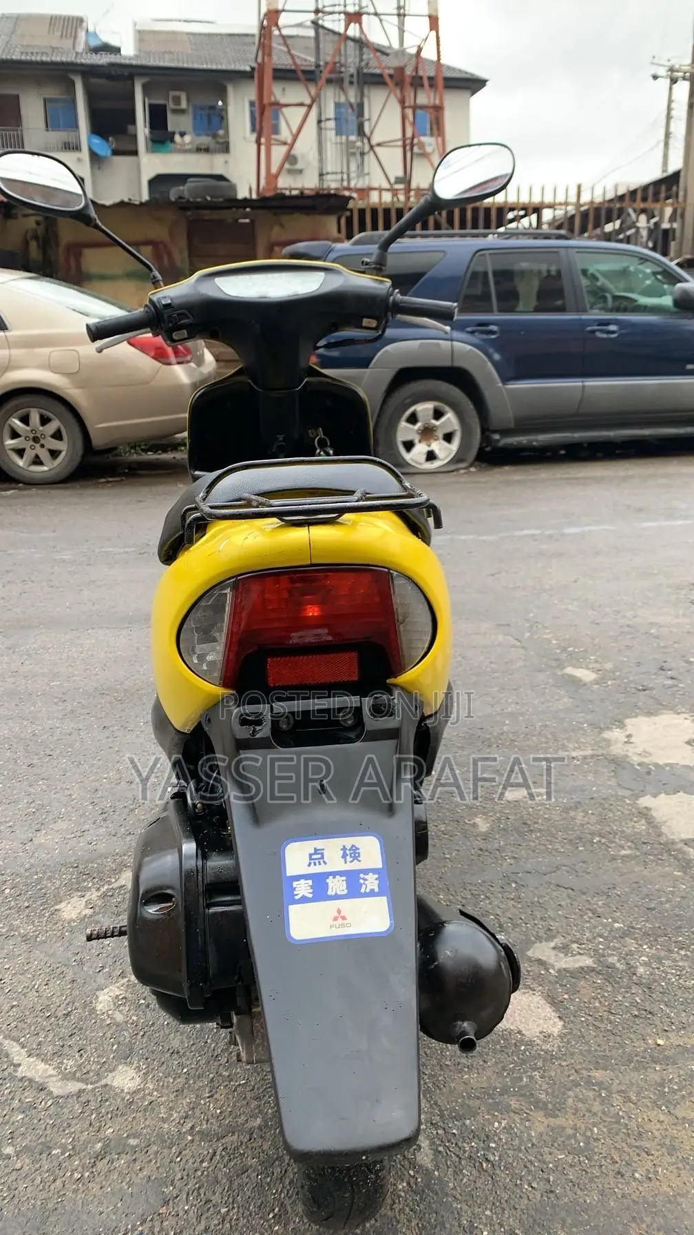 Honda Dio 2024 Yellow