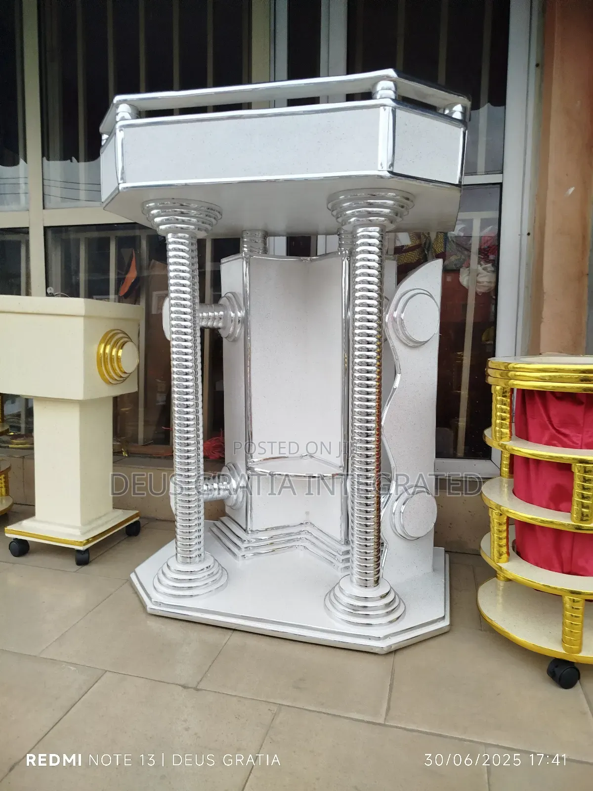 Pulpit For White Garment Churches