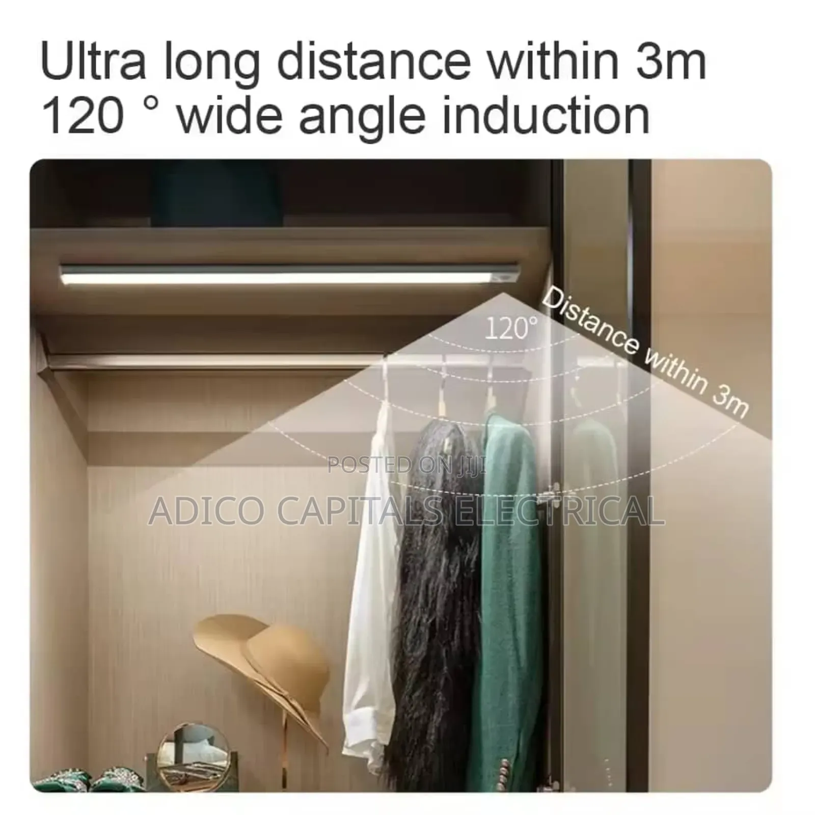 Wardrobe, Bedroom, Kitchens Light With Sensors