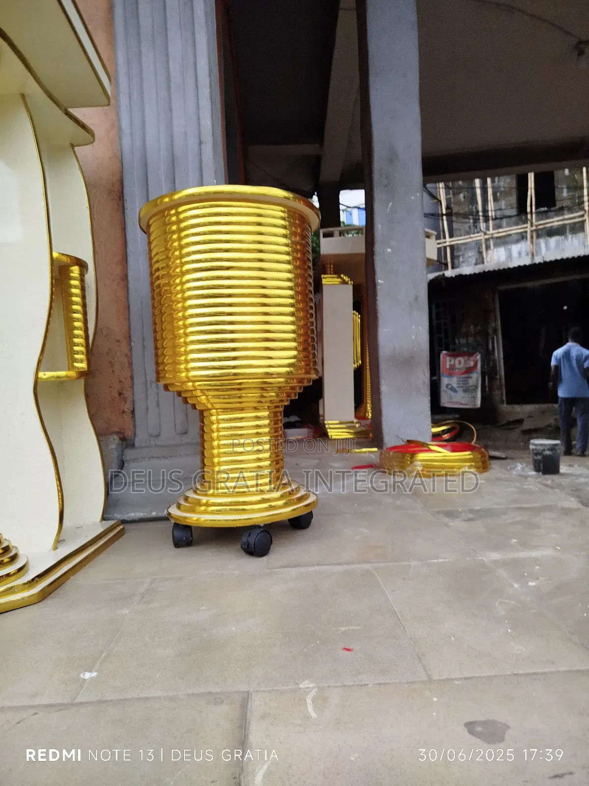 Offering Drum For Modern Church