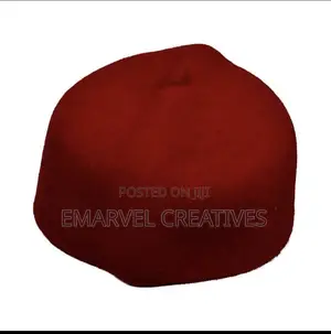 Red Igbo Chieftaincy Cap : Tonak