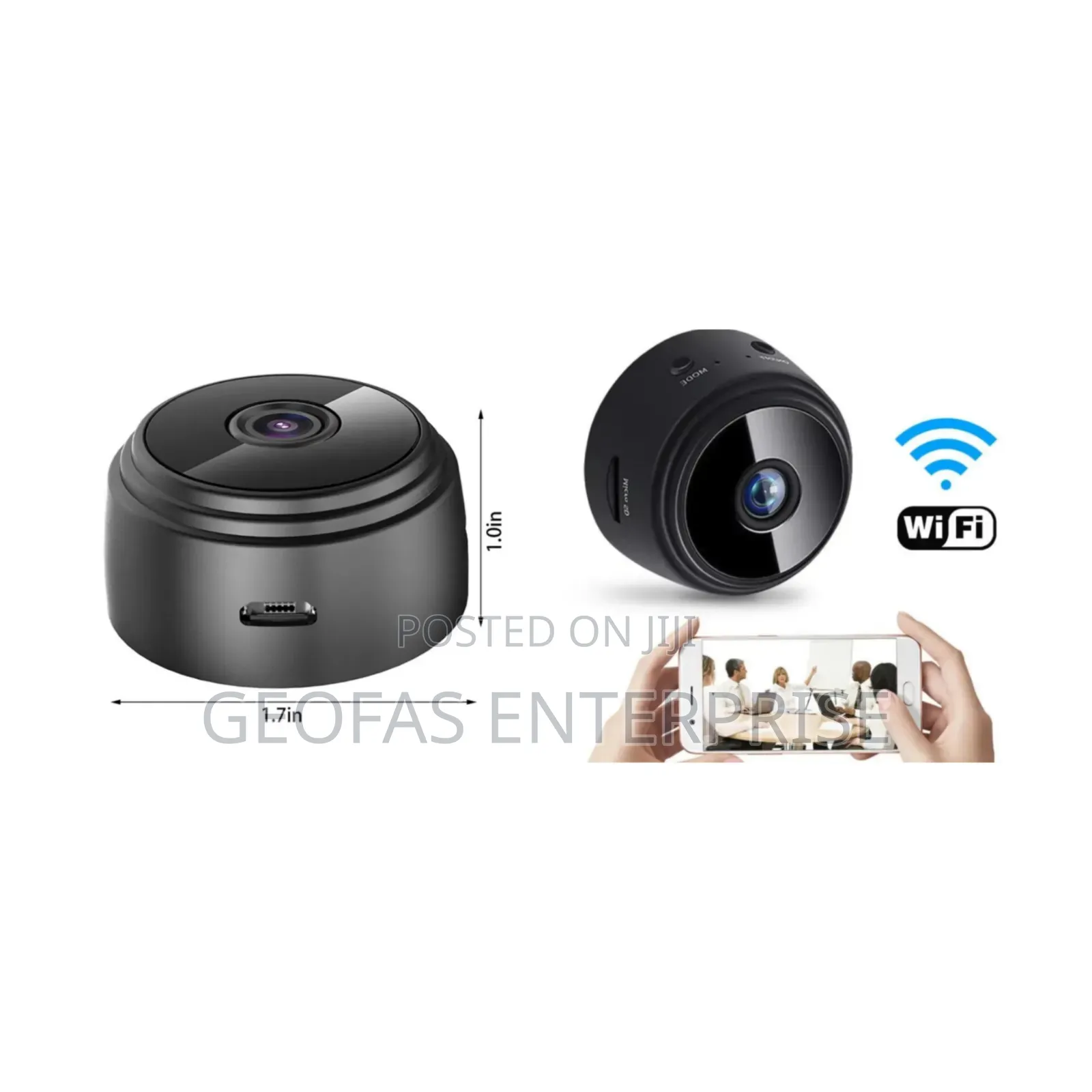 High Definition Wireless Mini Hidden Indoor Camera