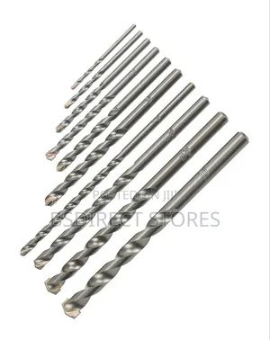 Erbauer 10 Piece Round Masonry Drill Bit Set