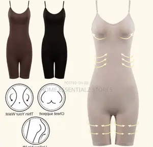 Women Seamless Body Shapewear Corset With Open Crotch
