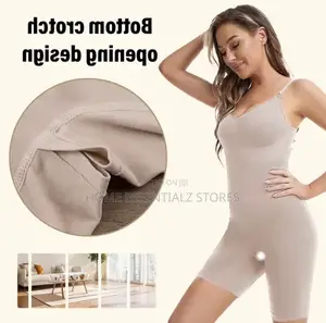 Women Seamless Body Shapewear Corset With Open Crotch
