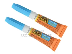 Gorilla Super Glue Permanent Liquid Transparent Clear 3 G