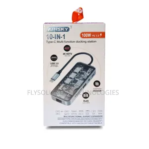 Airsky 10 in 1 Type-C Multifunction Dock Station Hc-87