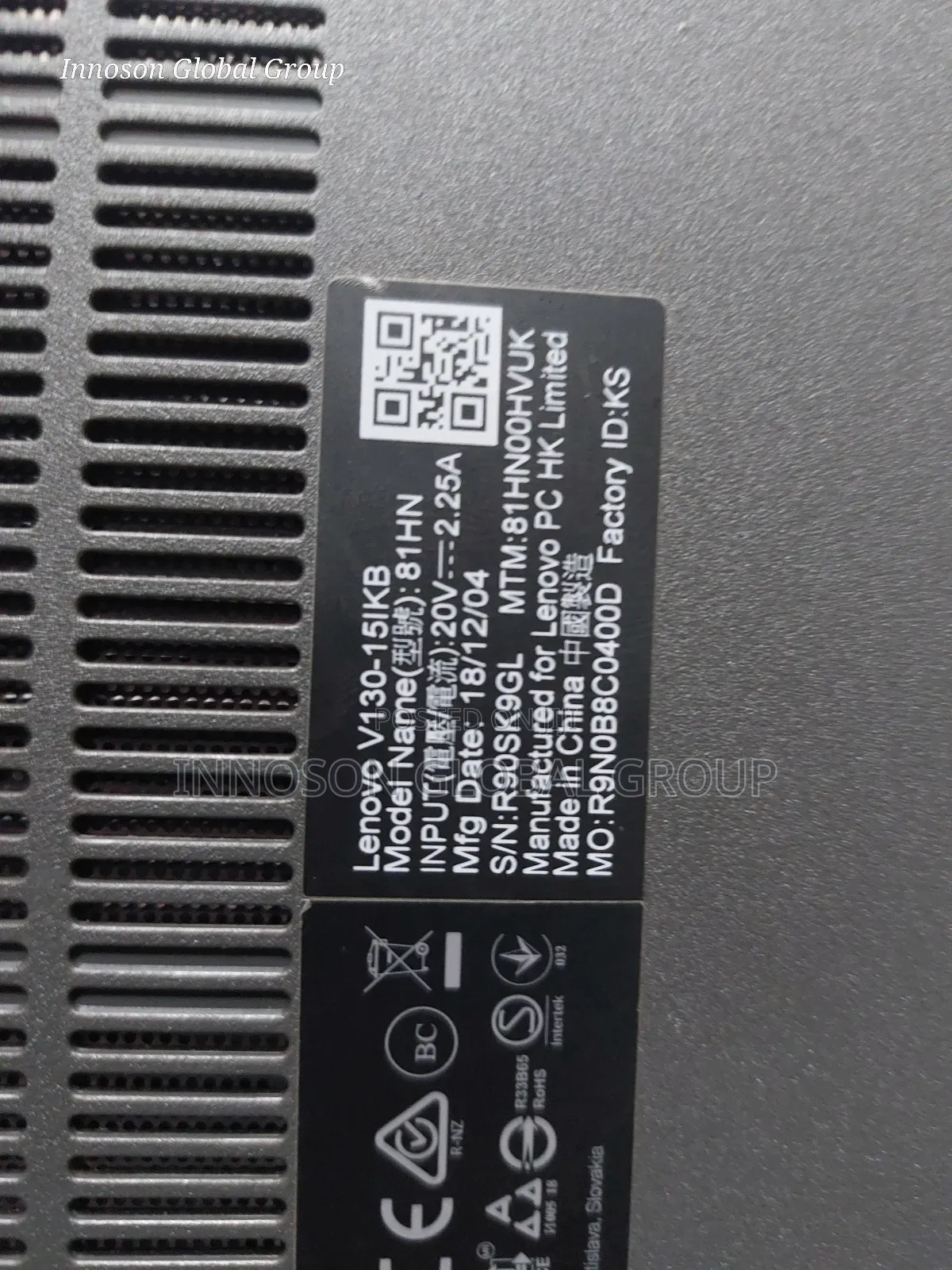 Laptop Lenovo V130 4GB Intel Core i5 SSD 128GB