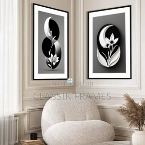 Photo - Hd Framed Abstract Pictures Painting Wall Arts