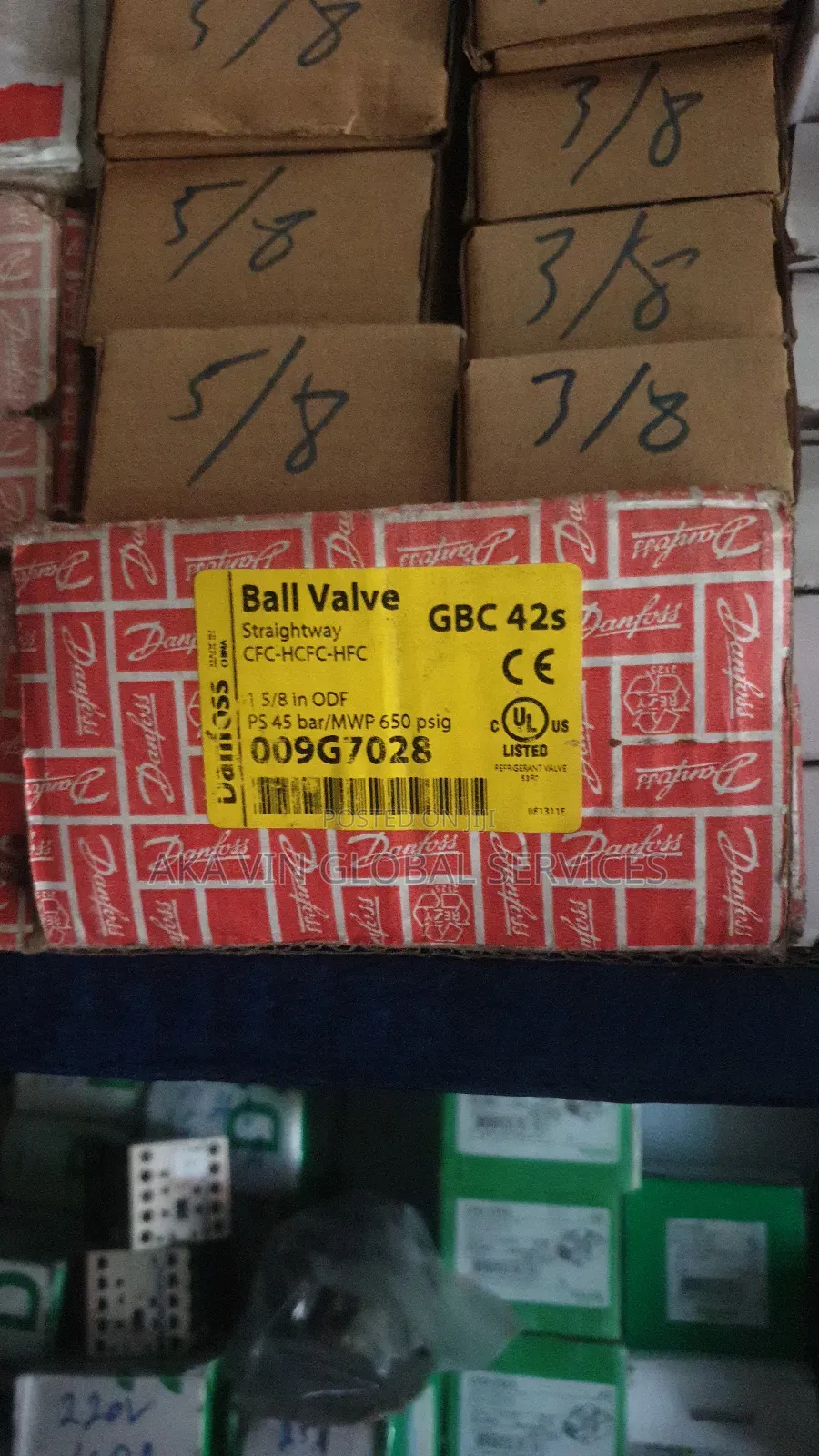 Danfoss GBC 42s 009g7028 Ball Valve