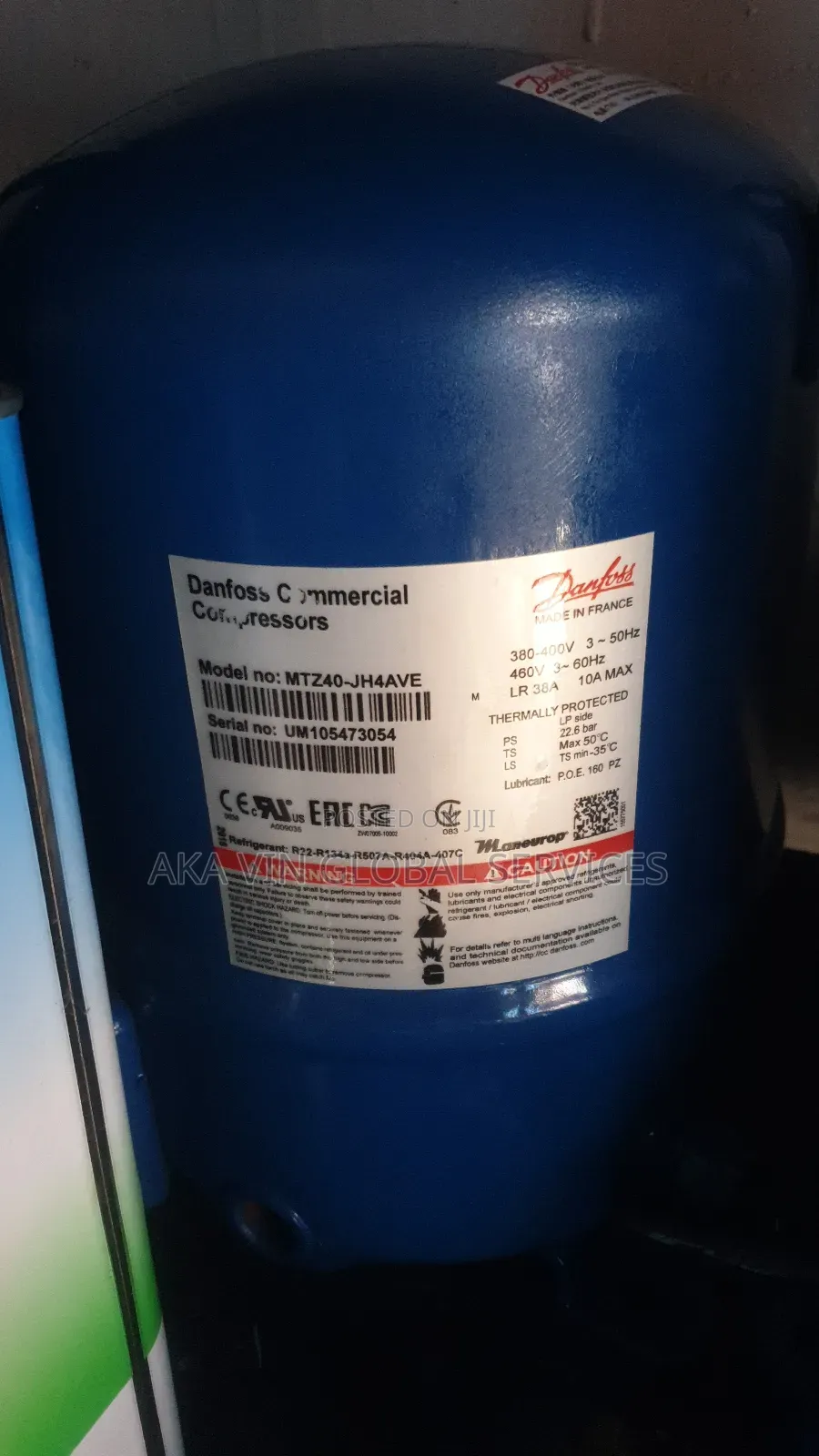 Danfoss Maneurop Mtz40jh4ave