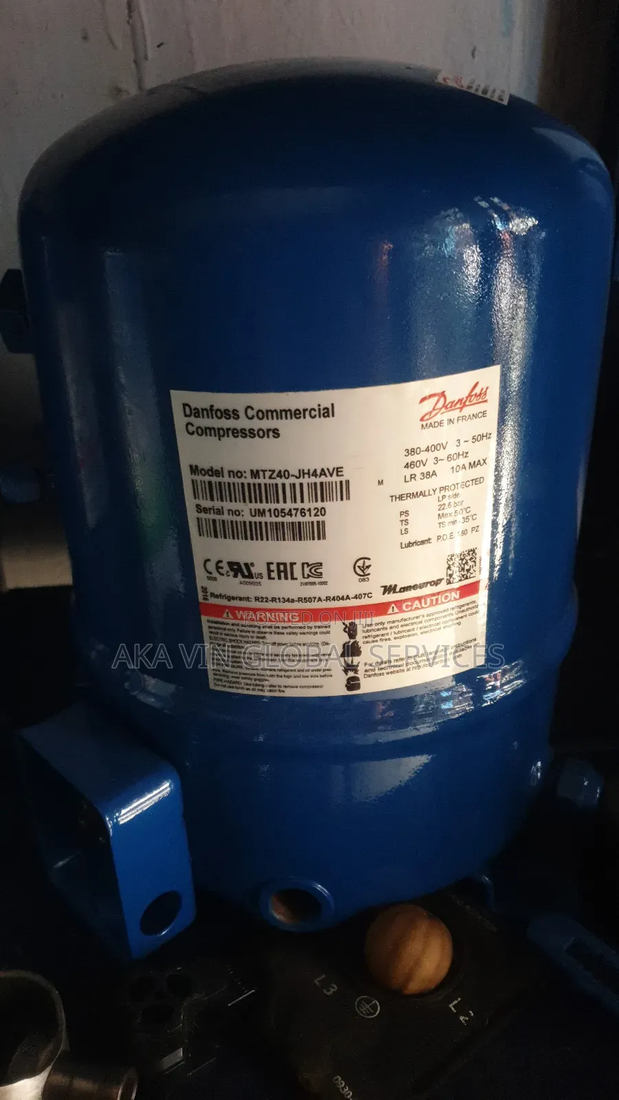 Danfoss Maneurop Mtz40jh4ave