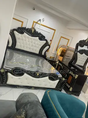 6by7 Imported Turkish Royal Family Bed With Accessories