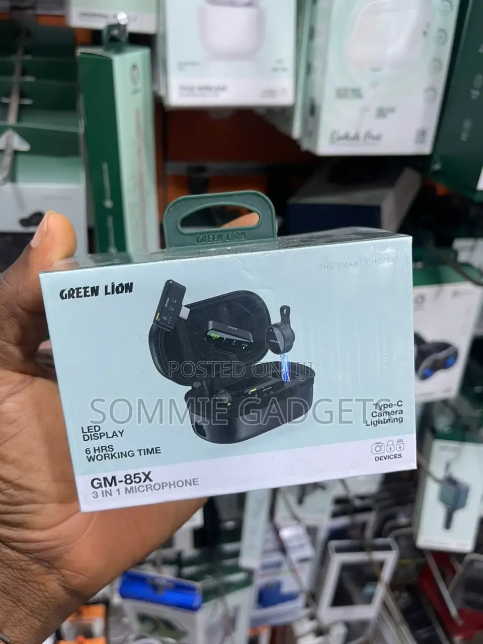 Green Lion Gm-85x 3in1microphone