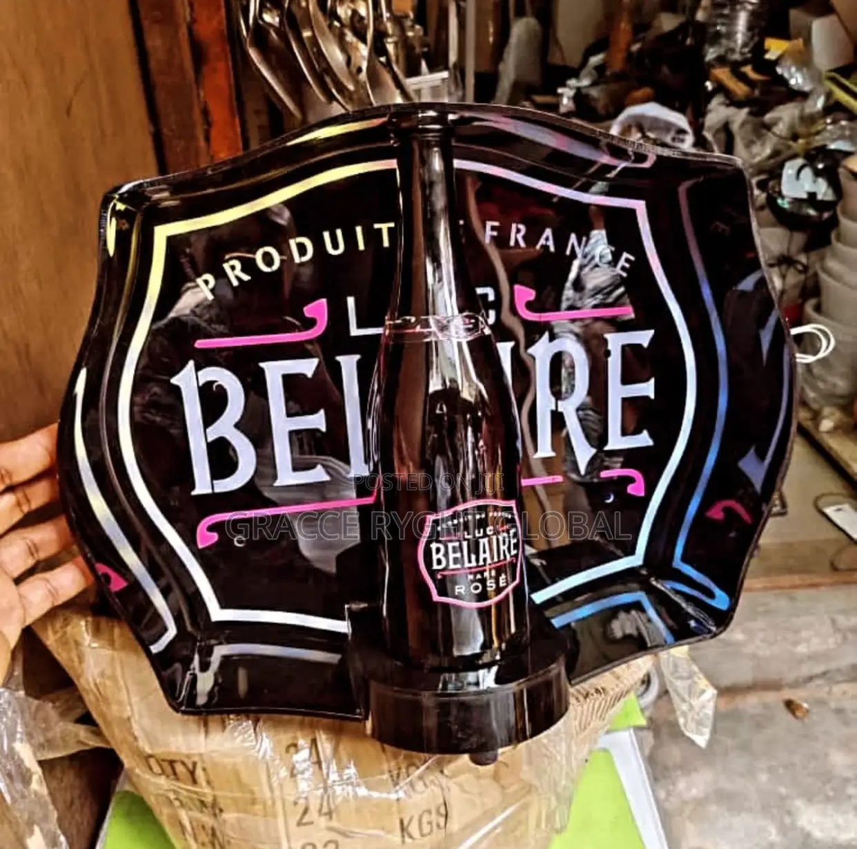 Belaire Rose Bottle Carrier