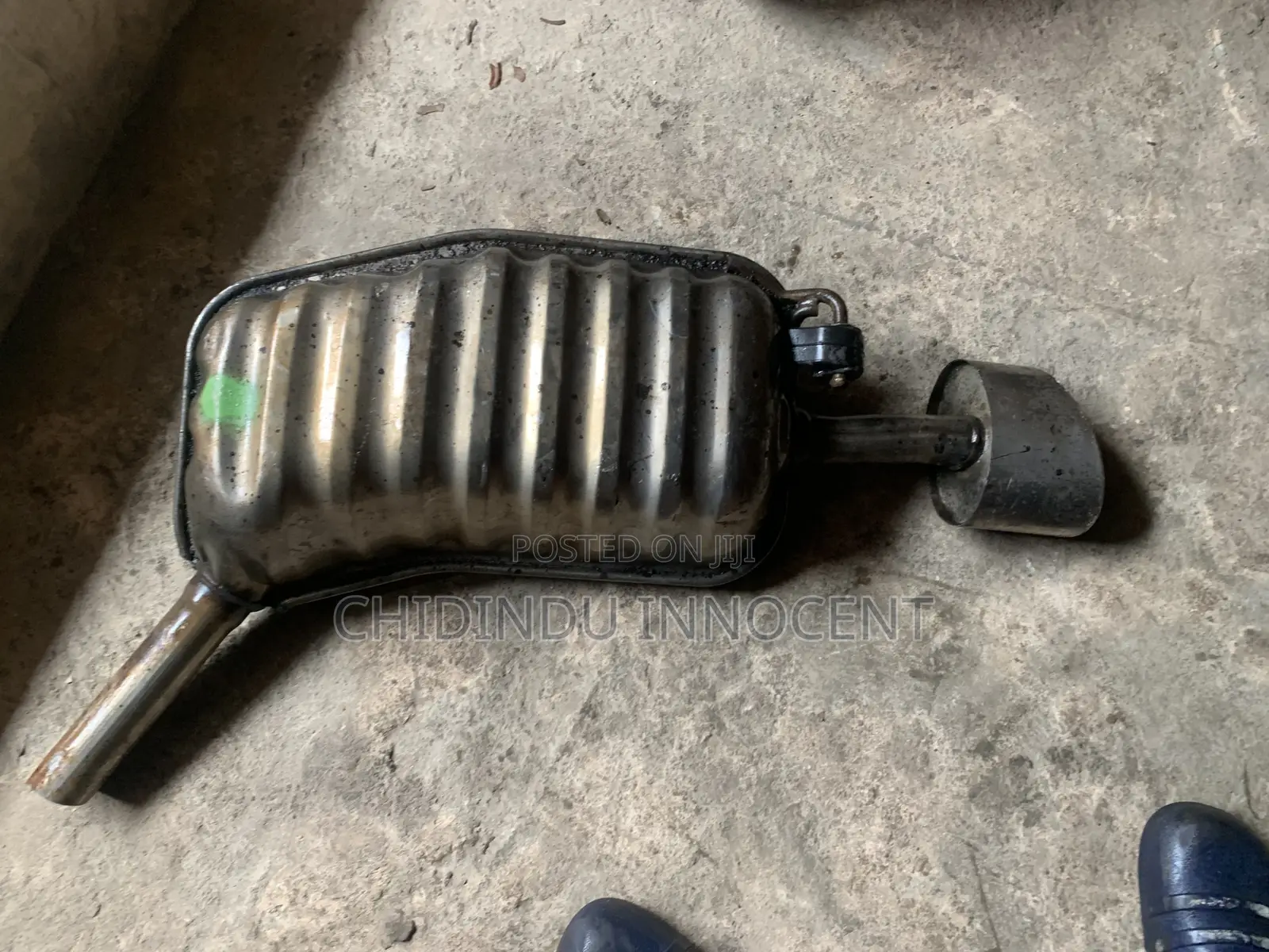Exhaust Back Pot Kia Optima 2012 Model Right Side