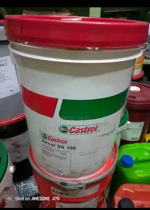 Castrol Aircol Sn100 Synthetic Air Compressor Lubricant
