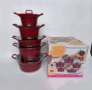 10pcs Granite Cookware Set