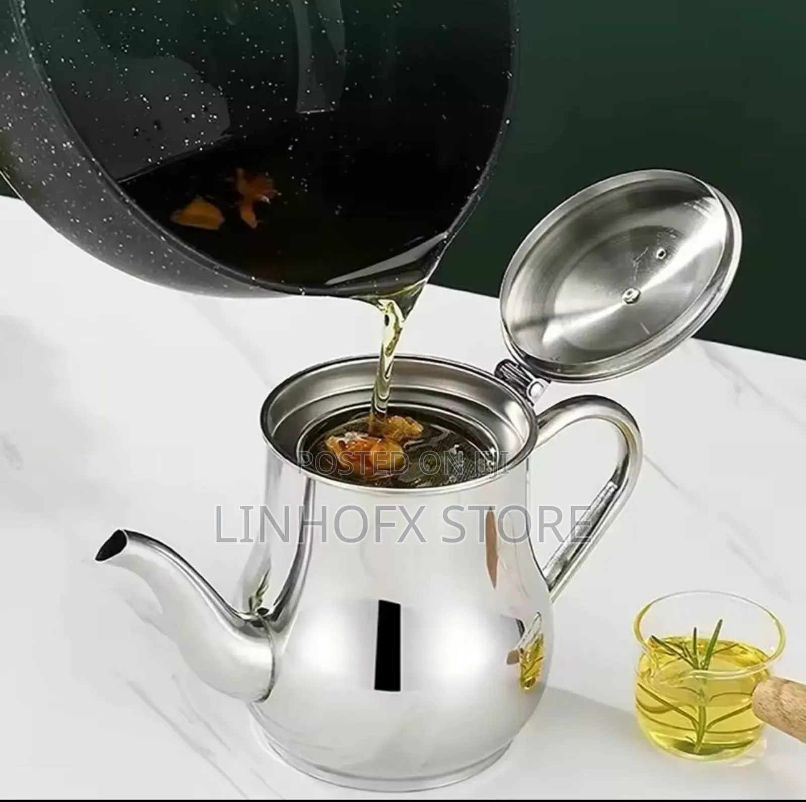 Oil Pot With Filter