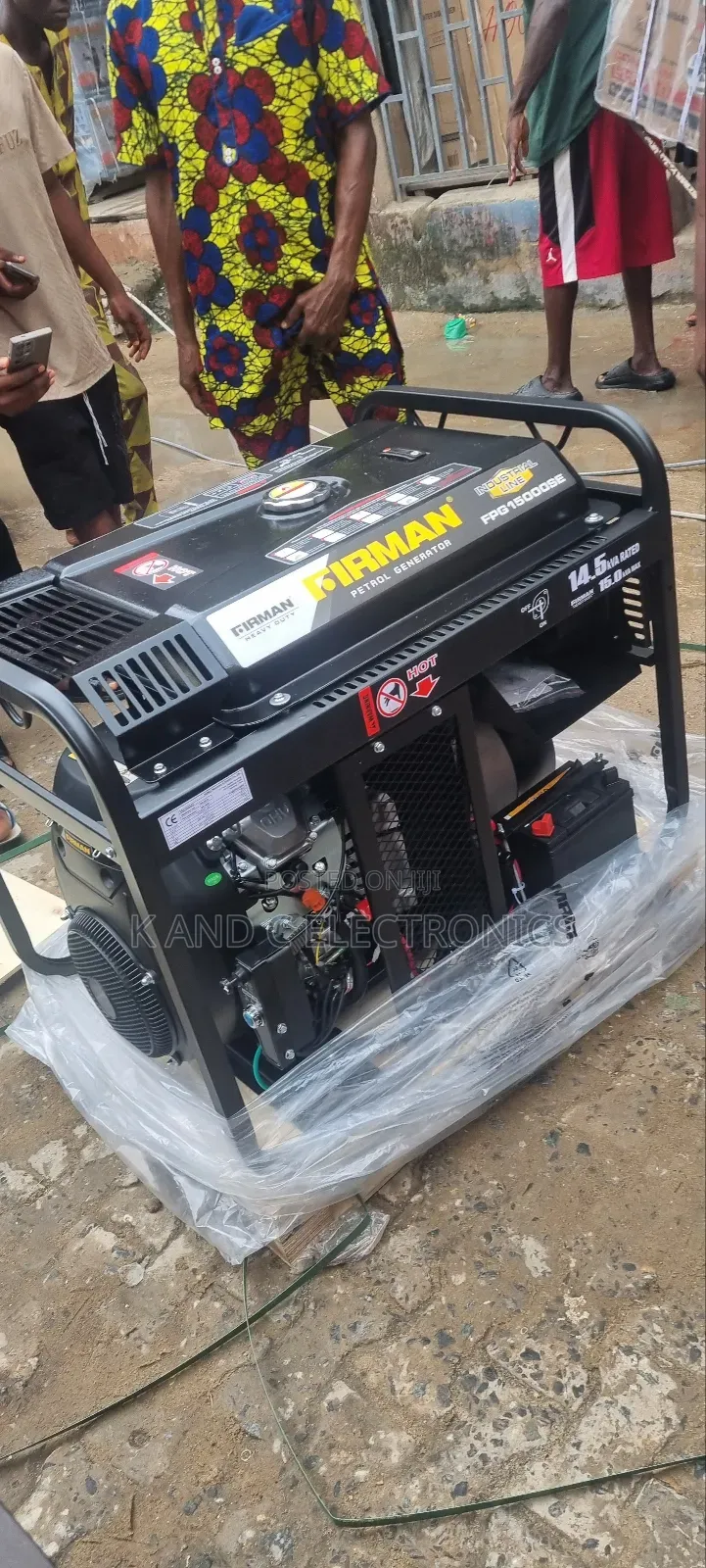 Firman 14.5kva Petrol Generator