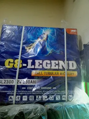230a G8-Legend Tubular Battery
