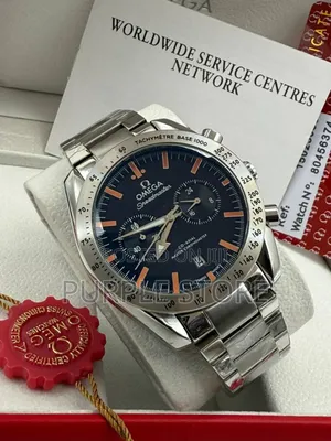 Omega Speedmaster Chronograph Silver Wristwatch
