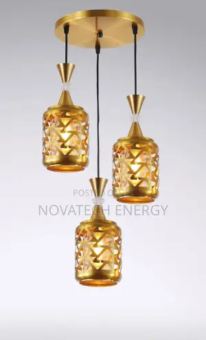 3 in 1 Dropping Pendant Light for Homes and Offices, Bulb
