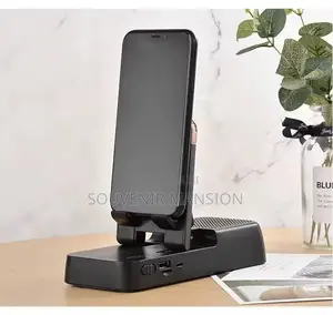 Bracket Phone Holder With Speaker