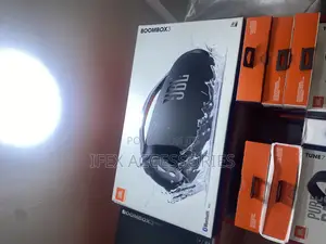 JBL Boombox 3 Wireless Bluetooth Portable Speaker - Black