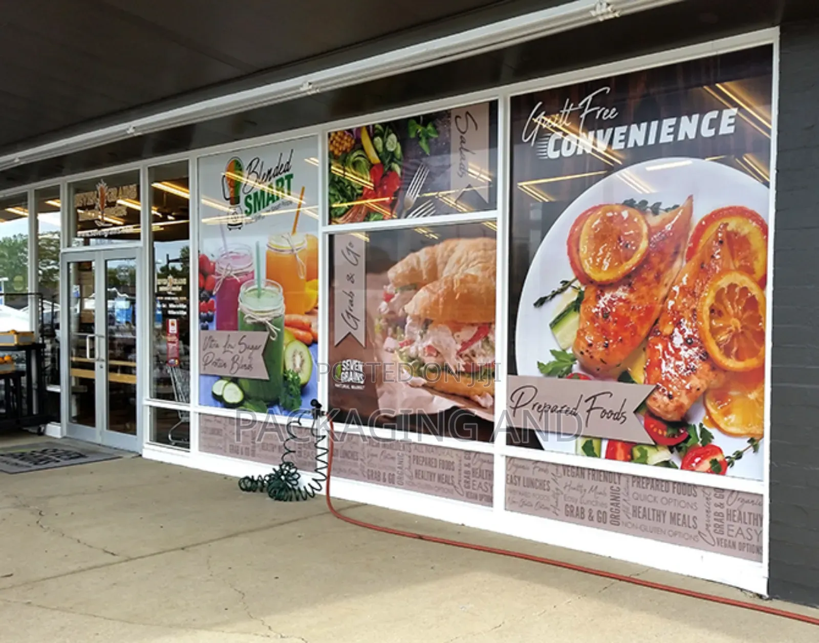 Window Graphics for Eatery