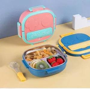 Tedemei Original Stainless Lunch Box 2 Grid/Compartments