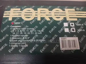 Force 3251 3/8" Socket Set 24pc
