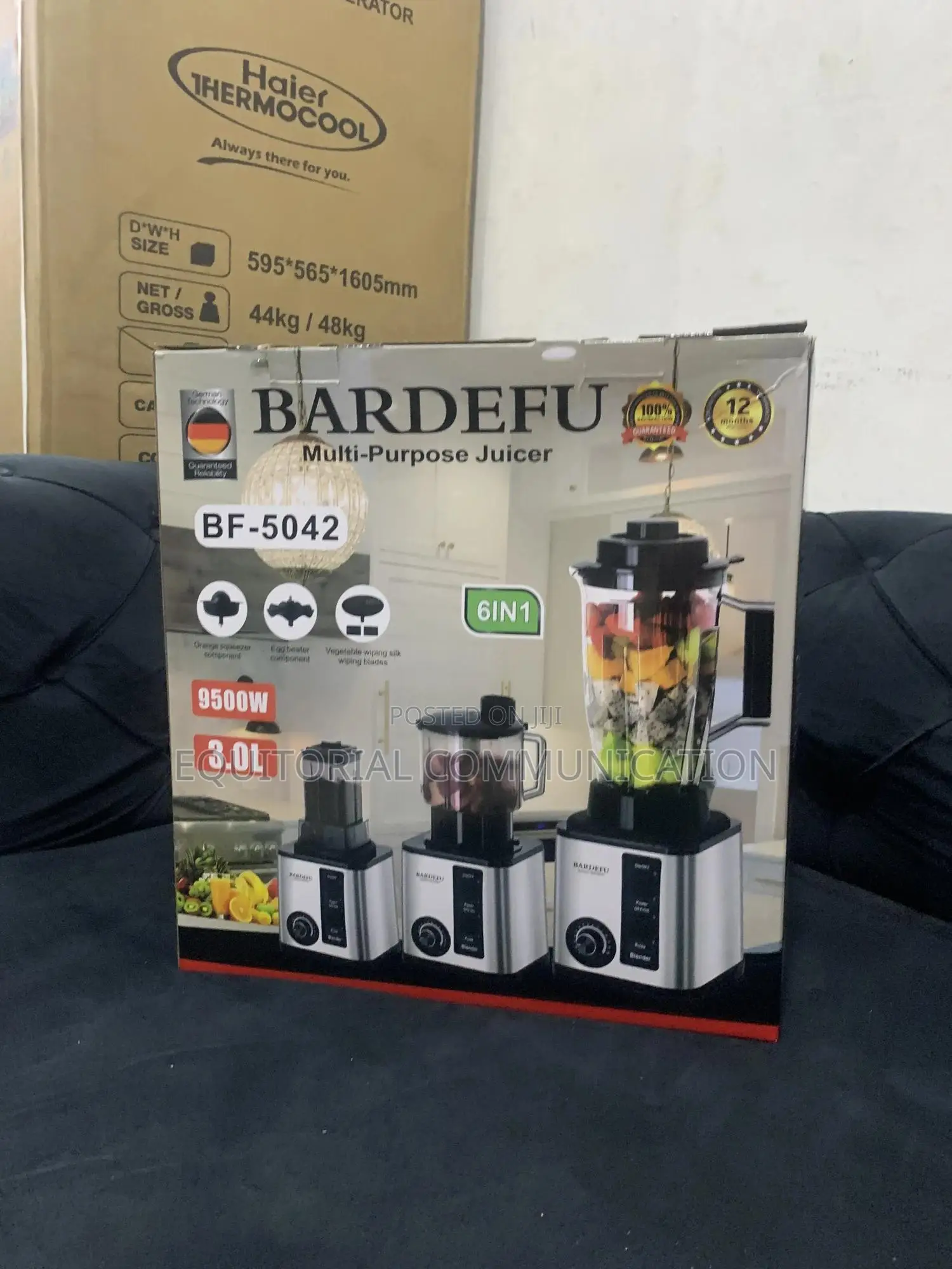 Bardefu Juicer Blender Machine Bf-5042 3l