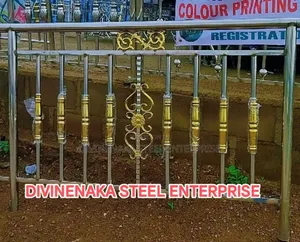 Hand Rails With Gold